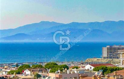 KUŞADASI MERKEZDE DENİZE YÜRÜME MESAFESİNDE DAİRE FİYATINA DENİZ MANZARALI 3+1 VİLLA 