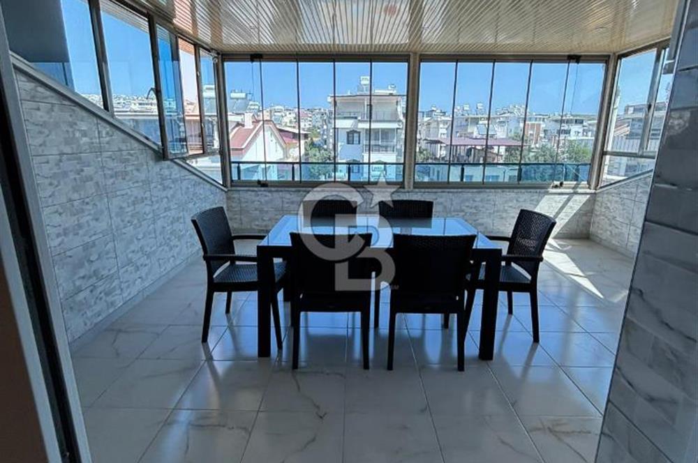 Full Eşyalı Cam Kapalı teraslı 3+1  ayrı Mutfak Dubleks Daire
