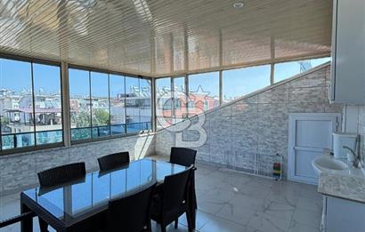 Full Eşyalı Cam Kapalı teraslı 3+1  ayrı Mutfak Dubleks Daire