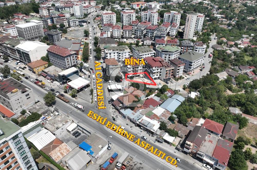 HABİBLER DE ESKİ EDİRNE ASFALTINA 1 SOKAK MESAFEDE 600 M2 DÜKKAN