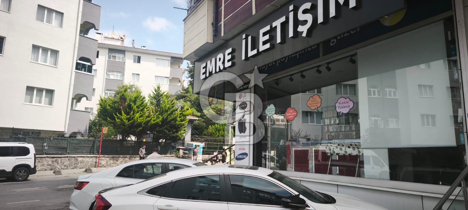çekmeköyde 10 yılda amortismanı tamamlayan merkezi konumda köşe dükkan