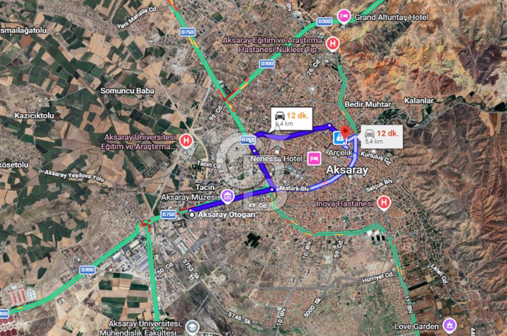 HACIHASANLI'DA *TABELA DEĞERİ YÜKSEK*- 82m2 SATILIK 2+0 *OFİS*