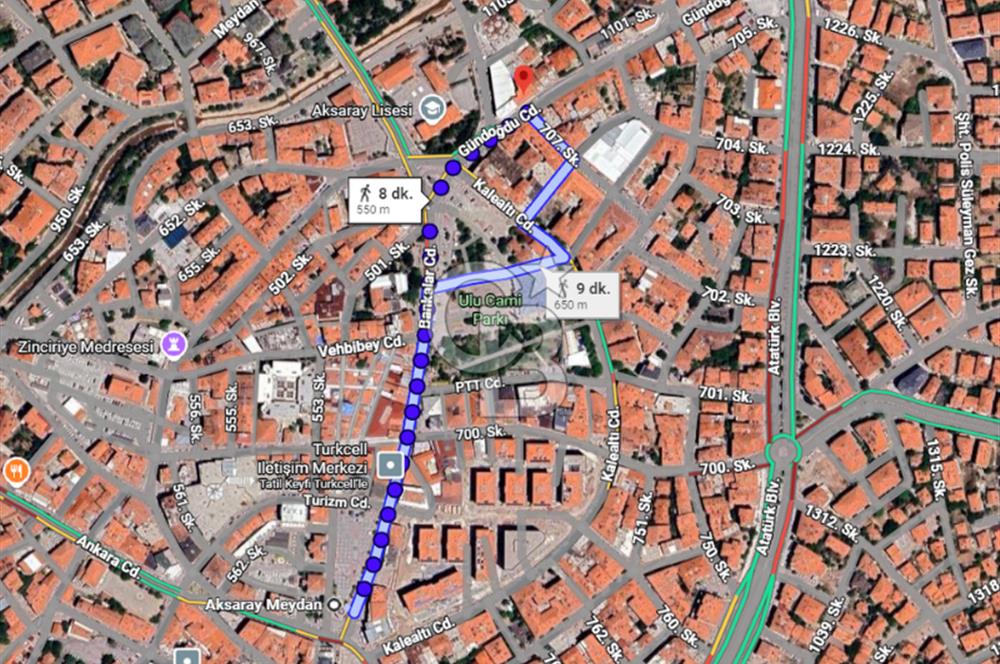 HACIHASANLI'DA *TABELA DEĞERİ YÜKSEK*- 82m2 SATILIK 2+0 *OFİS*