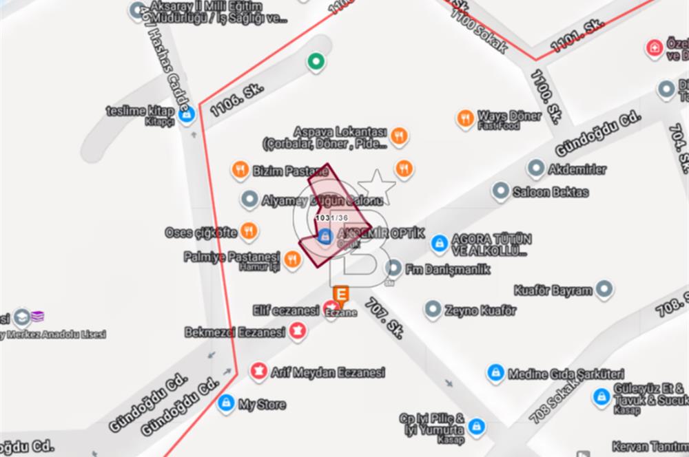 HACIHASANLI'DA *TABELA DEĞERİ YÜKSEK*- 82m2 SATILIK 2+0 *OFİS*