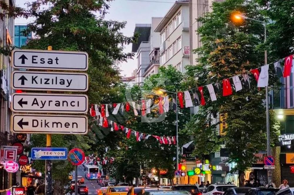 140.000 TL KİRA GETİRİLİ TUNALI HİLMİ CADDESİ SATILIK DÜKKAN