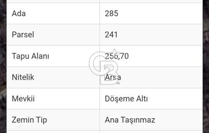 Isparta Keçiborlu Tuzla Satılık Ada Parsel Arsa
