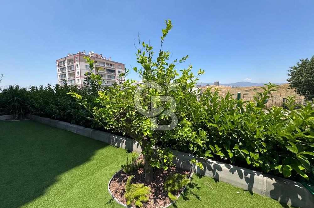 MENEMEN ERKAYA TWiNS SİTESİNDE MUHTEŞEM 3+1 SATILIK BAHÇE KATI