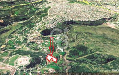 BORNOVA EĞRİDERE'DE 1.000 M2 SATILIK TARLA....