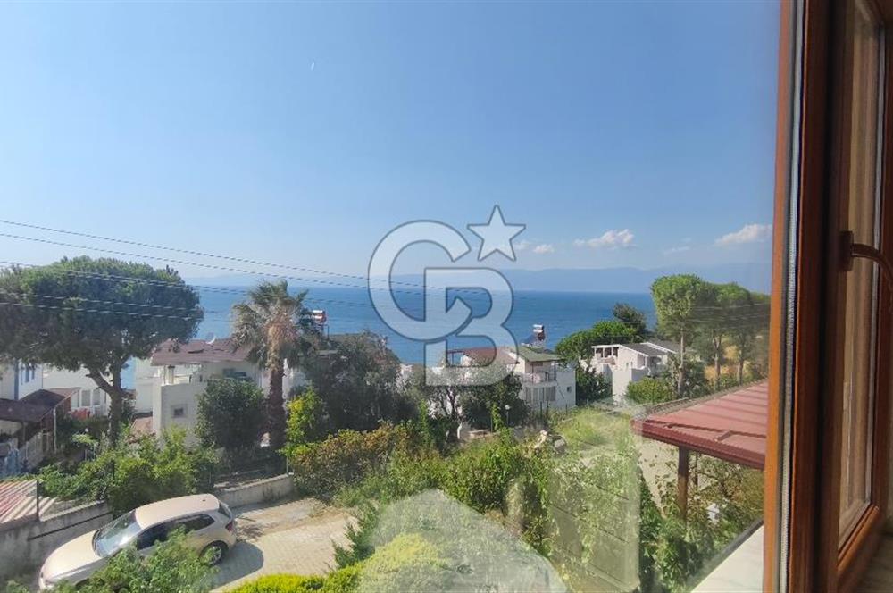 Gömeç Karaağaç'ta Köşe Konumda Deniz Manzaralı 4+1 Villa