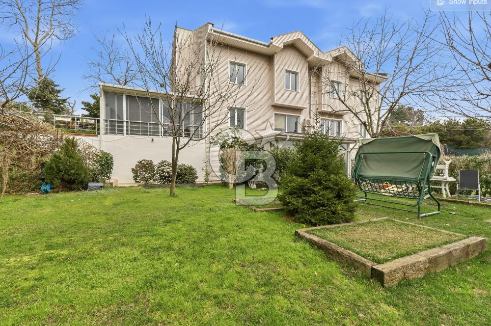 ARIKÖY'DE MOBİLYALI VE GENİŞ BAHÇELİ KİRALIK DAİRE
