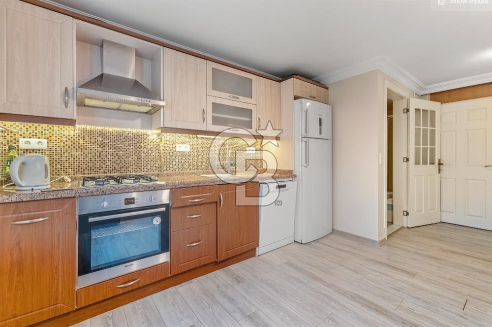 ARIKÖY'DE MOBİLYALI VE GENİŞ BAHÇELİ KİRALIK DAİRE