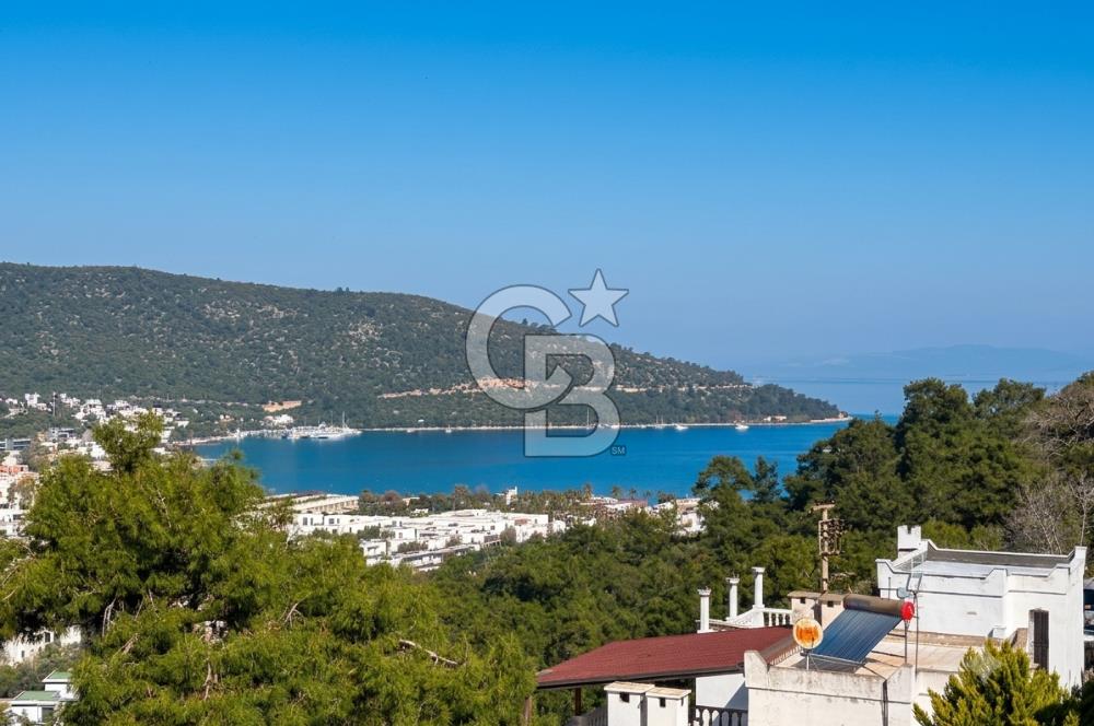 Bodrum Torba Satılık Tripleks Deniz Manzaralı Villa