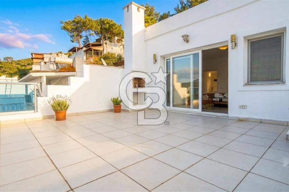 Bodrum Torba Satılık Tripleks Deniz Manzaralı Villa