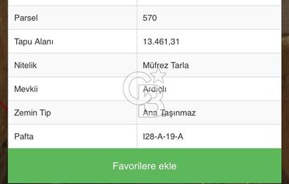 TEMELLİDE DEĞER KAZANAN BÖLGESİNDE SATILIK TARLA