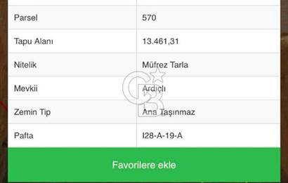TEMELLİDE DEĞER KAZANAN BÖLGESİNDE SATILIK TARLA