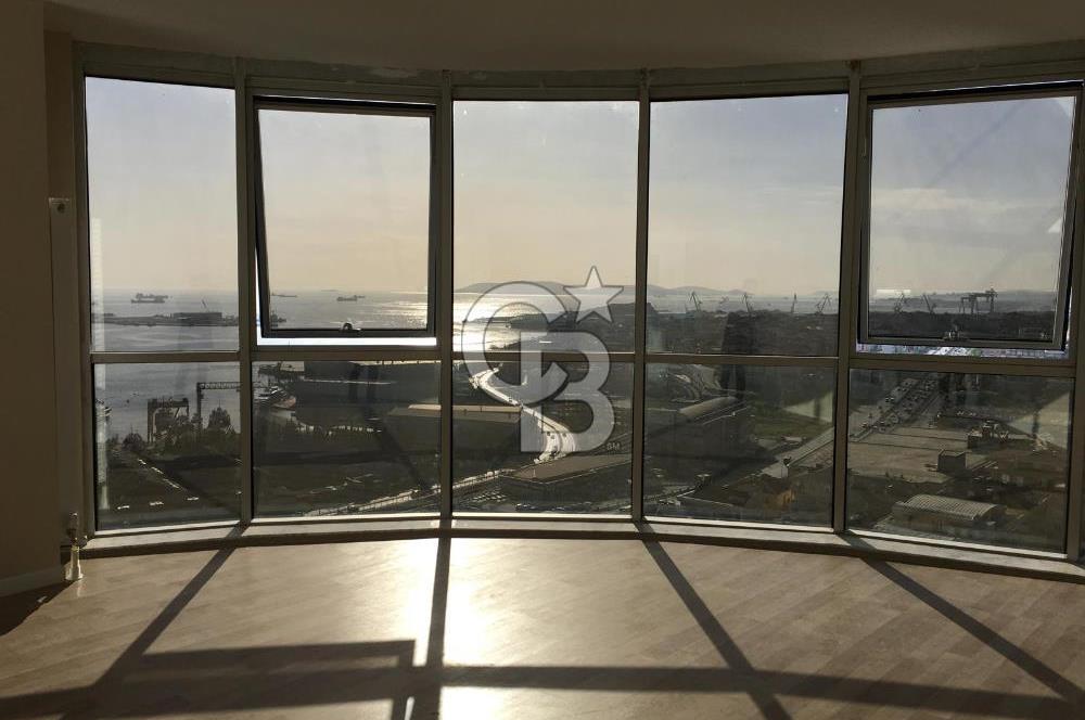 TUZLA AYDINTEPE'DE PANORAMİK DENİZ MANZARALI TERASLI 3+1 DAİRE