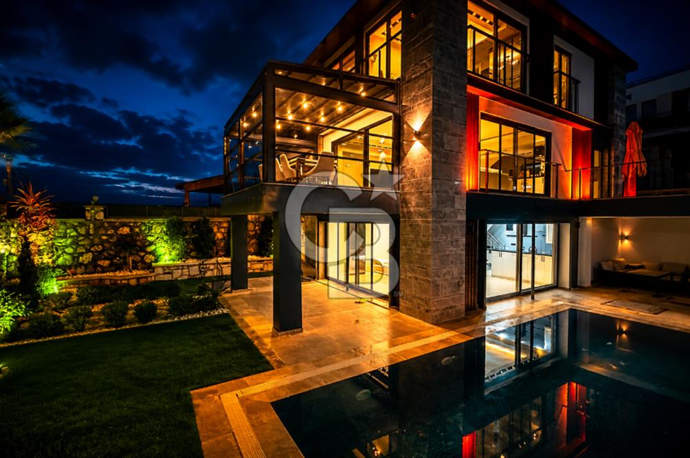 Butik Otel Konforunda Hamam ,Sauna  ve Havuzlu Lüks Villa