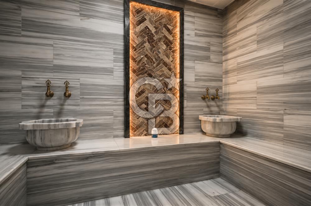 Butik Otel Konforunda Hamam ,Sauna  ve Havuzlu Lüks Villa
