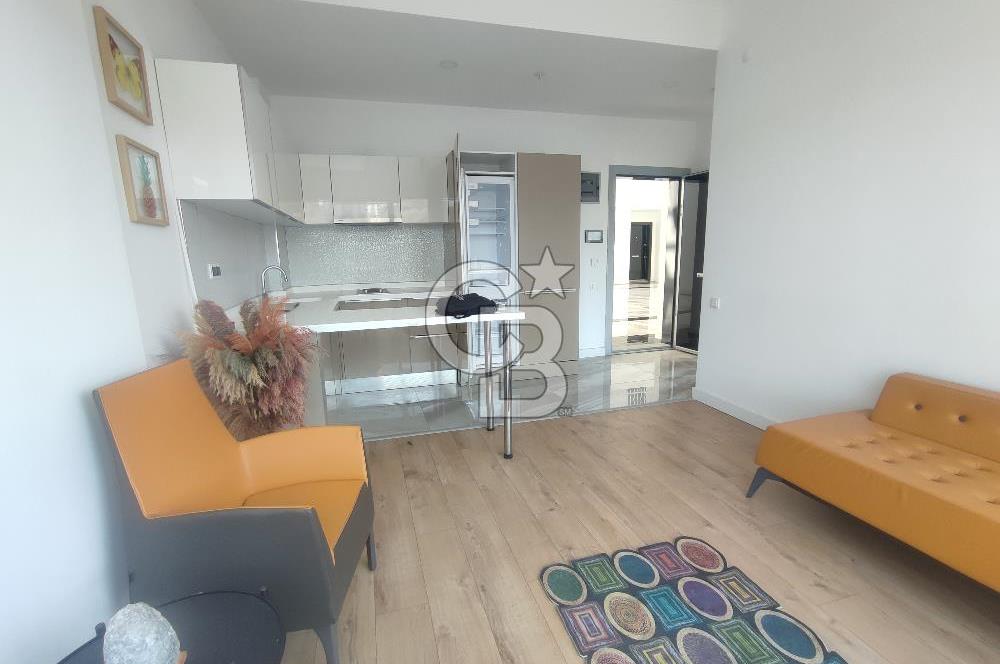 Elmar Tower Rezidans,da Boş Ara Katta Yapılı 1+1 Satılık Daire