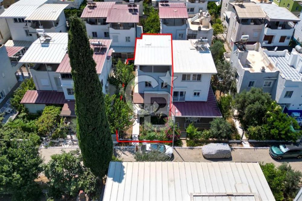 DİDİM SAĞTUR’DA DENİZE YÜRÜME MESAFESİNDE – EŞYALI, GENİŞ BAHÇELİ, MASRAFSIZ VİLLA