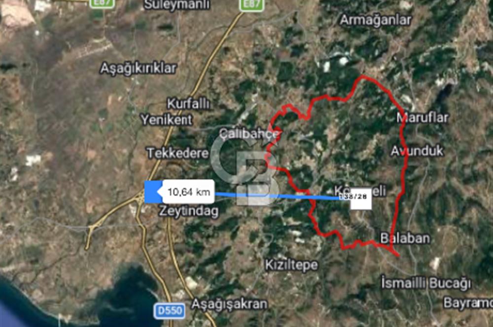 İzmir bergama koyunelinde aliaga yakin koykenari arazi