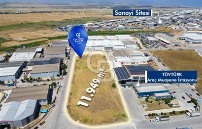 CB EAGLE'dan BANDIRMA SANAYİ SİTESİNDE 11.949 m² SATILIK ARSA