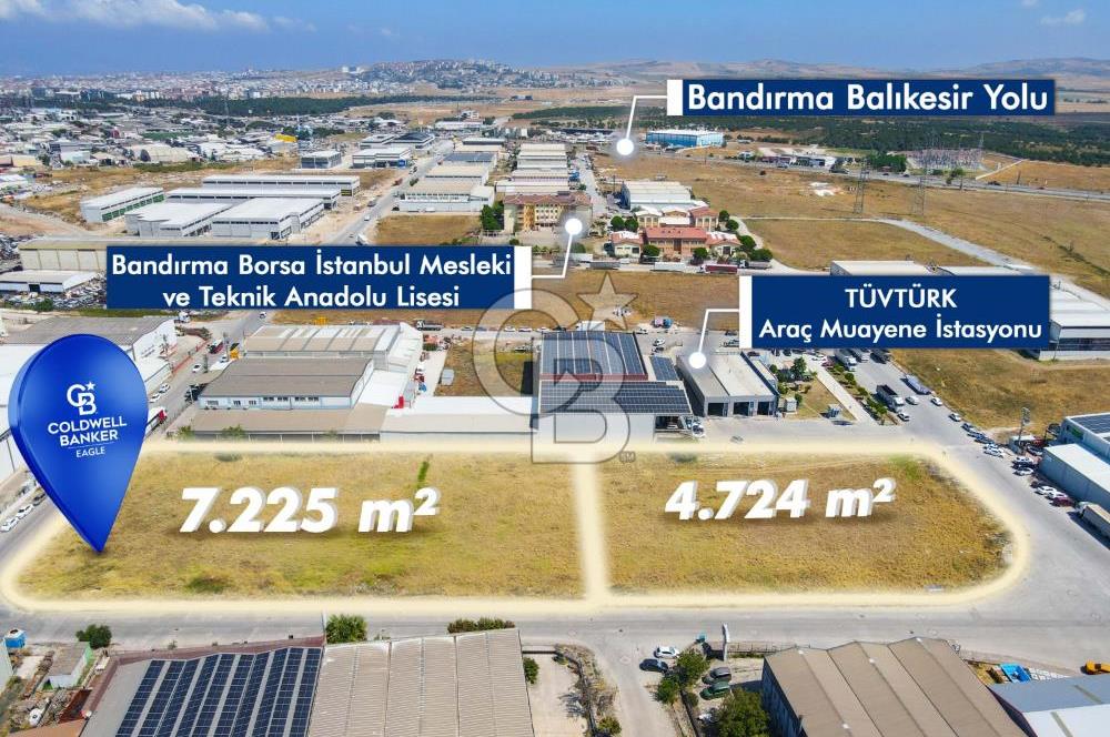 CB EAGLE'dan BANDIRMA SANAYİ SİTESİNDE 11.949 m² SATILIK ARSA