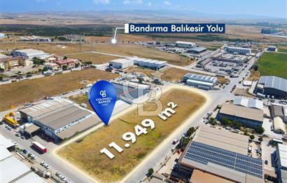 CB EAGLE'dan BANDIRMA SANAYİ SİTESİNDE 11.949 m² SATILIK ARSA