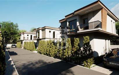 EVONADAN EMİRALEMDE MÜSTAKİL OTOPARK, BAHÇELİ SİTE İÇİ 3+1 VİLLA