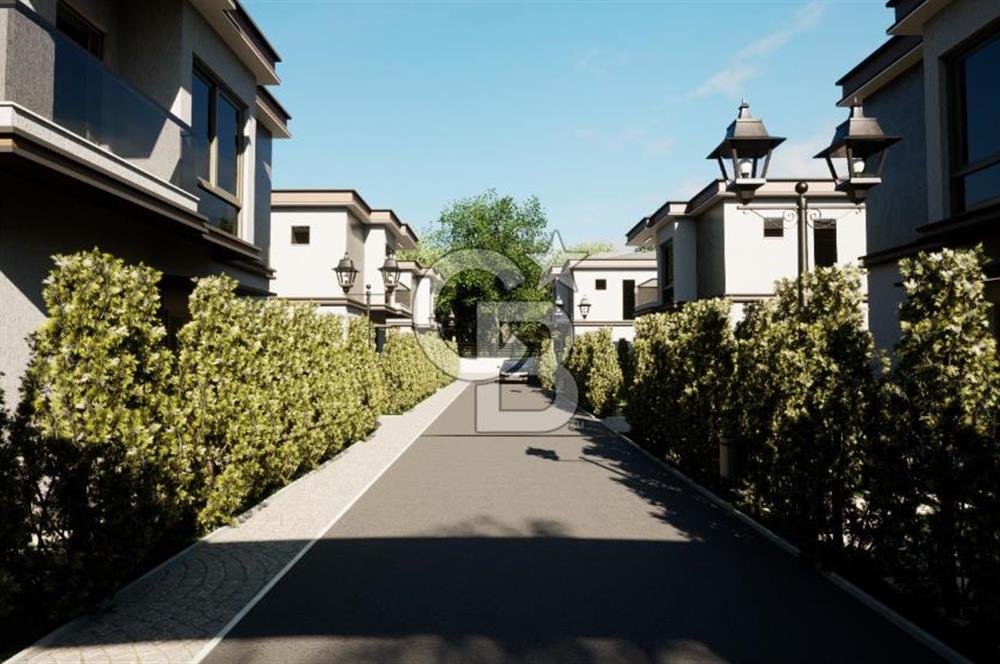 EVONADAN EMİRALEMDE MÜSTAKİL OTOPARK, BAHÇELİ SİTE İÇİ 3+1 VİLLA