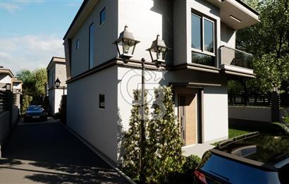 EVONADAN EMİRALEMDE MÜSTAKİL OTOPARK, BAHÇELİ SİTE İÇİ 3+1 VİLLA