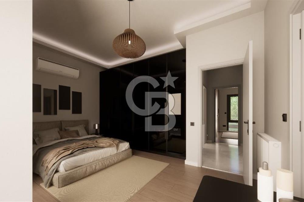 EVONADAN EMİRALEMDE MÜSTAKİL OTOPARK, BAHÇELİ SİTE İÇİ 3+1 VİLLA