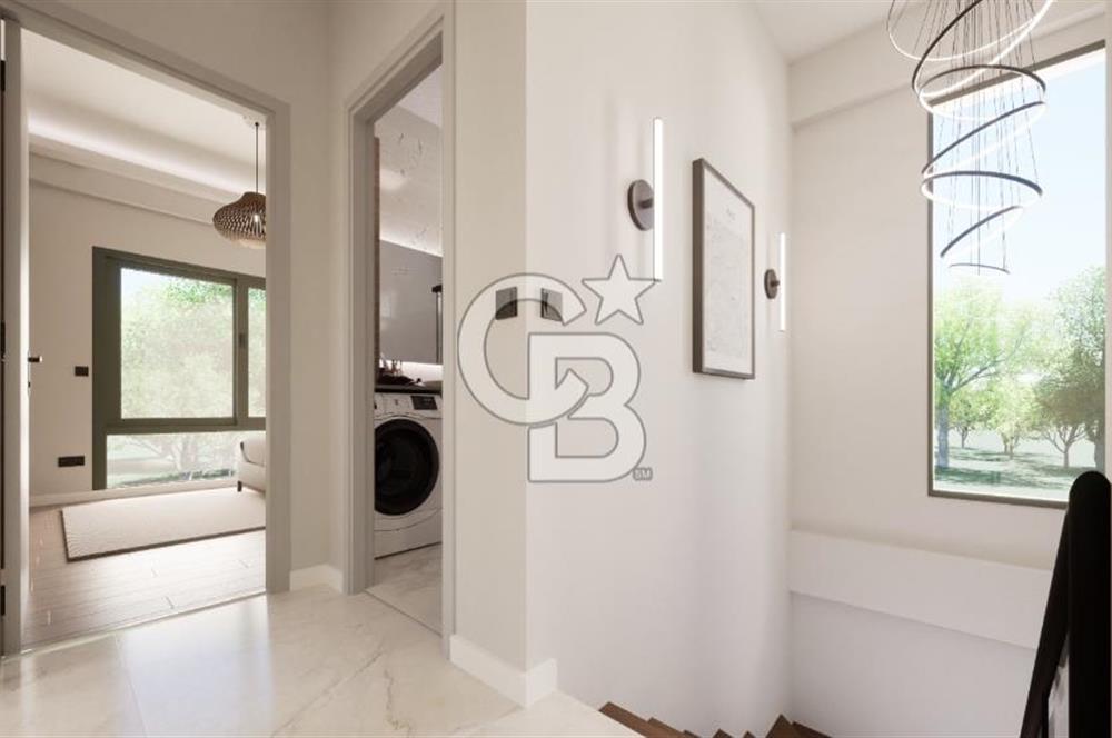 EVONADAN EMİRALEMDE MÜSTAKİL OTOPARK, BAHÇELİ SİTE İÇİ 3+1 VİLLA