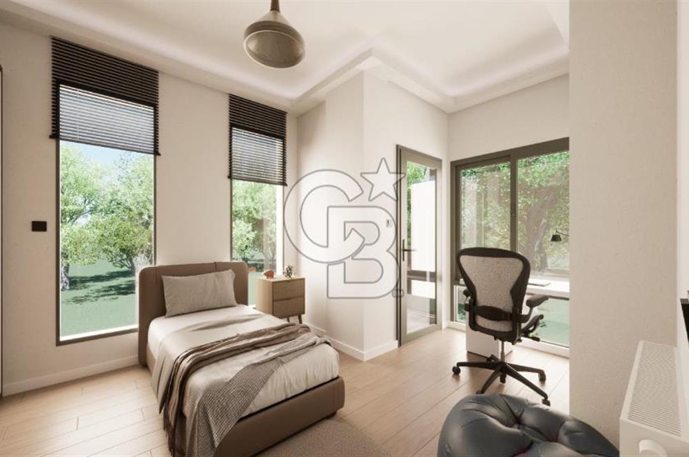 EVONADAN EMİRALEMDE MÜSTAKİL OTOPARK, BAHÇELİ SİTE İÇİ 3+1 VİLLA