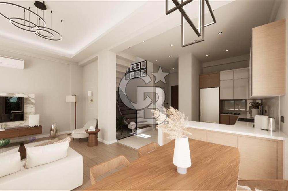 EVONADAN EMİRALEMDE MÜSTAKİL OTOPARK, BAHÇELİ SİTE İÇİ 3+1 VİLLA