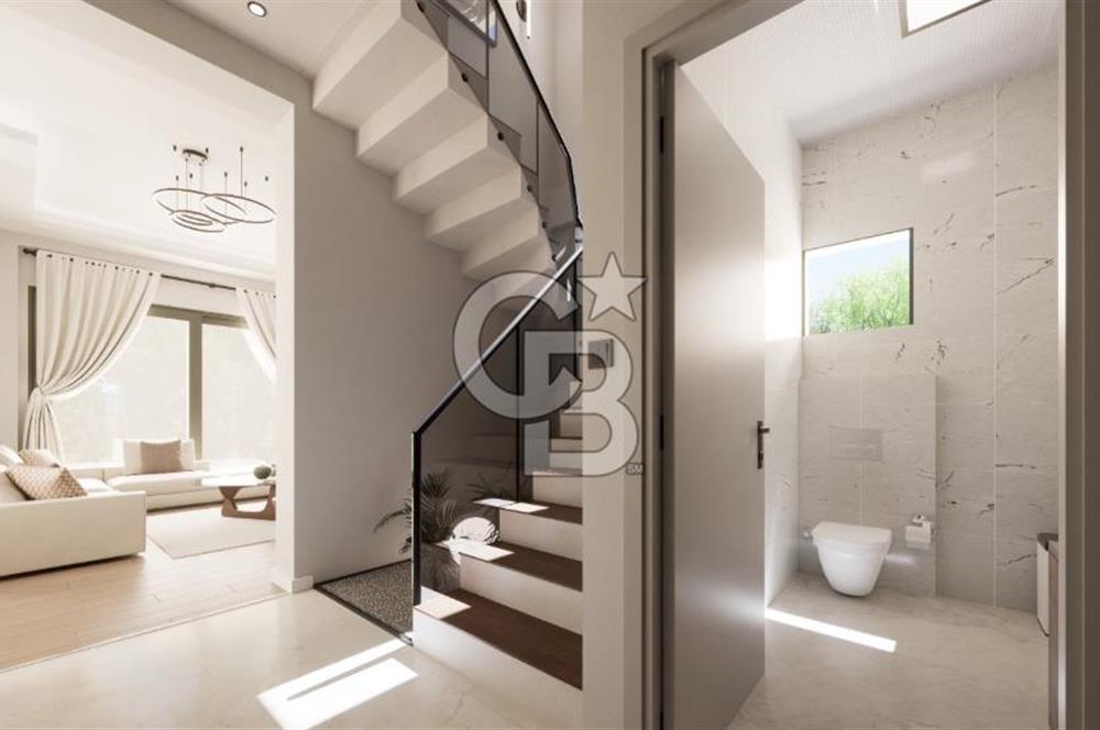 EVONADAN EMİRALEMDE MÜSTAKİL OTOPARK, BAHÇELİ SİTE İÇİ 3+1 VİLLA