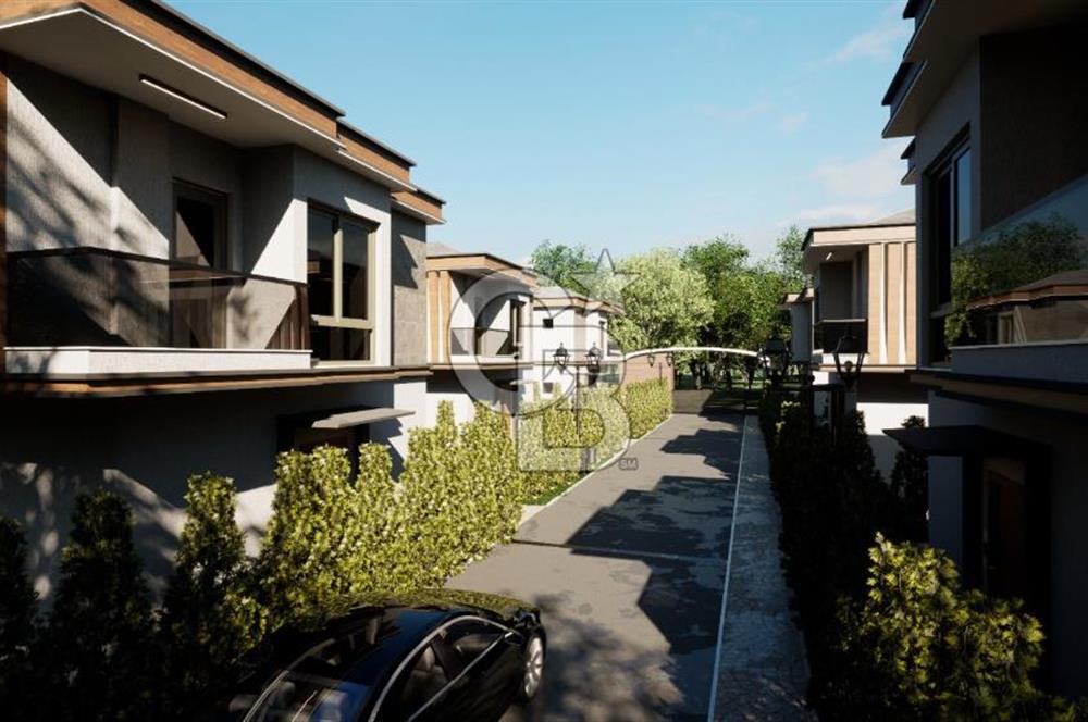 EVONADAN EMİRALEMDE MÜSTAKİL OTOPARK, BAHÇELİ SİTE İÇİ 3+1 VİLLA