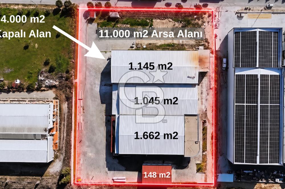 Salihli OSB'de KDV'li Kiralık İşleme Tesisi ve Soğuk Hava Deposu