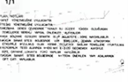 AKYURT YILDIRIM DA 466 m2 TEK TAPU ARSA