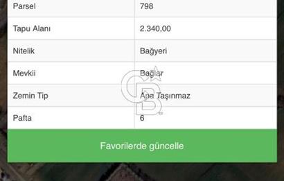 Tekirdağ Muratlı Balaban'lı da Satılık Bağ Yeri