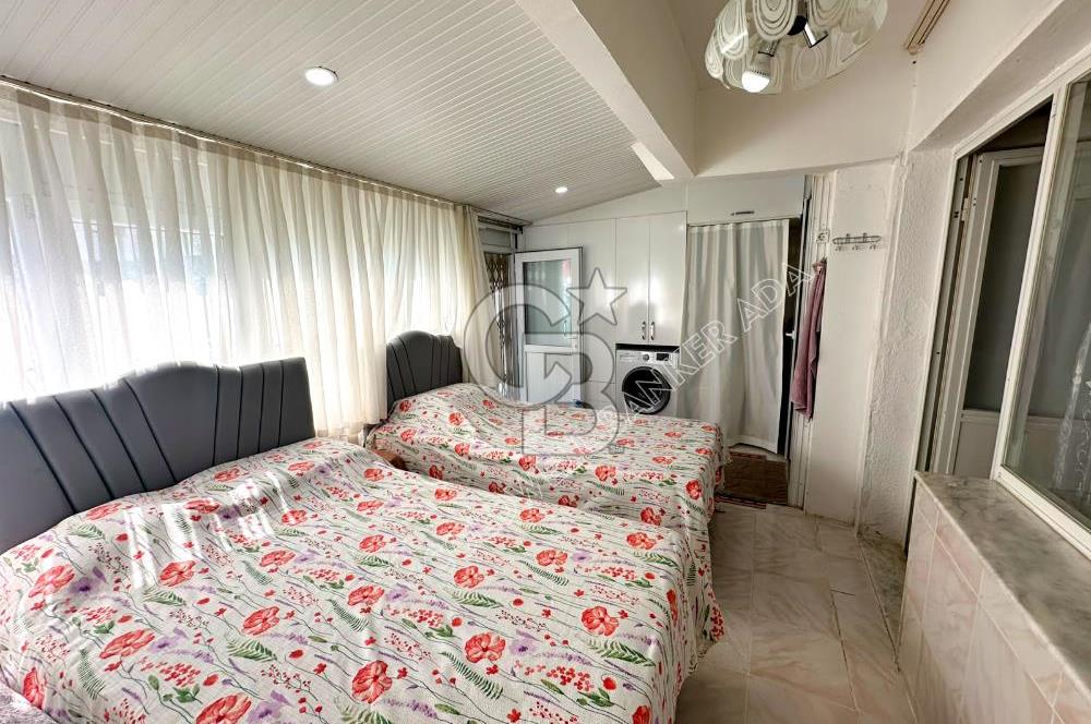 Kuşadası Güzelçamlı da satılık 7+1 triplex bahçeli yazlık