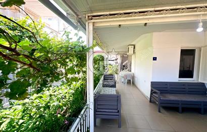 Kuşadası Güzelçamlı da satılık 7+1 triplex bahçeli yazlık