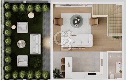 BAĞLICA EKİCİ LOFT DA 1+1 BAHÇELİ DAİRE