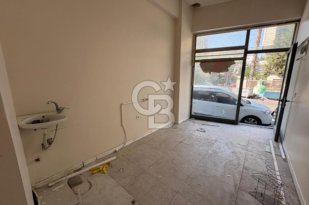 Karşıyaka Goncalar Mahallesi Baca Ruhsatlı Kiralık Dükkan 