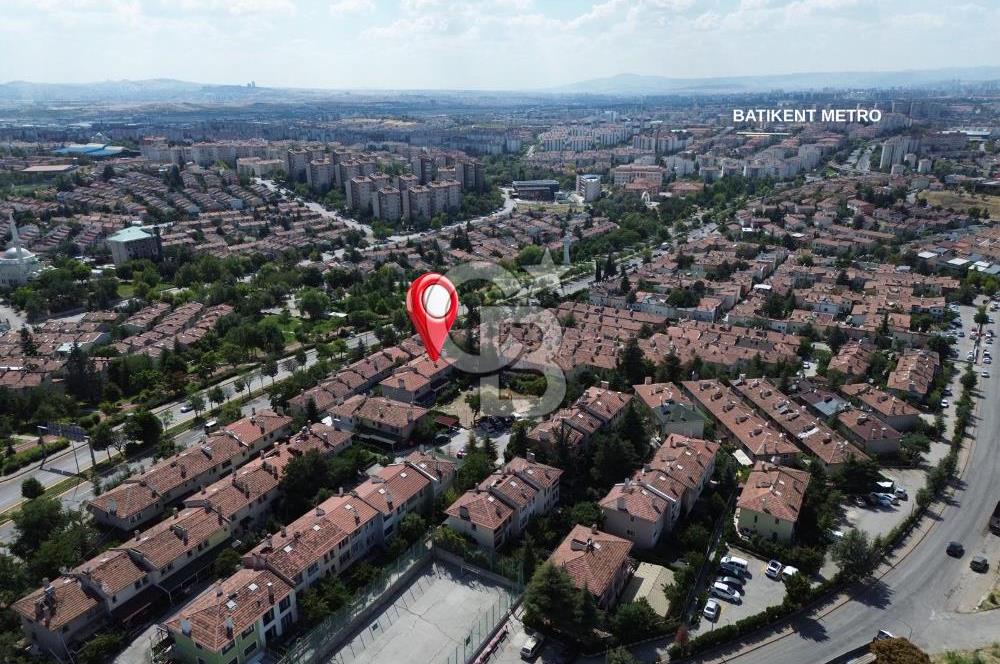 BATIKENT’TE METROYA YÜRÜME MESAFESİNDE GENİŞ BAHÇELİ 3+2 SATILIK