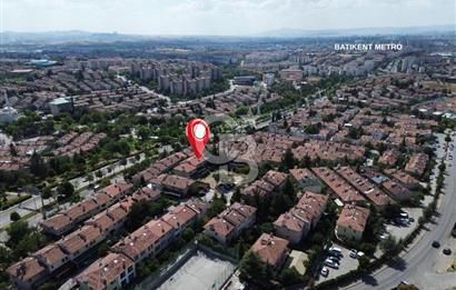 BATIKENT’TE METROYA YÜRÜME MESAFESİNDE GENİŞ BAHÇELİ 3+2 SATILIK
