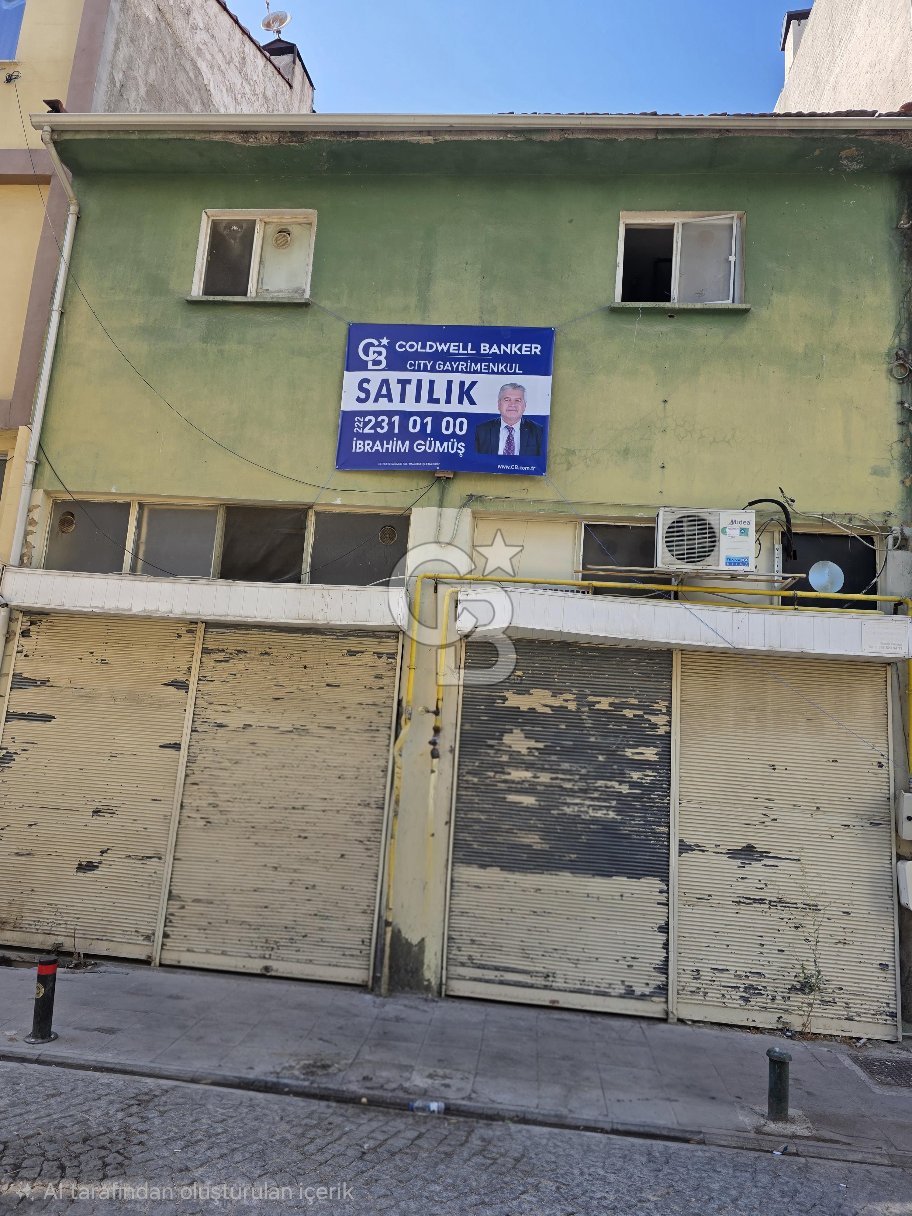 CB CITY'DEN ESKİŞEHİR İSTİKLAL MAHALLESİNDE SATILIK 2 KATLI BİNA