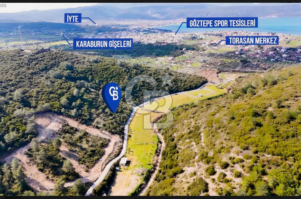 TORASANDA ORMAN SINIRI DIŞINDA DENİZ MANZARALI ARAZİ