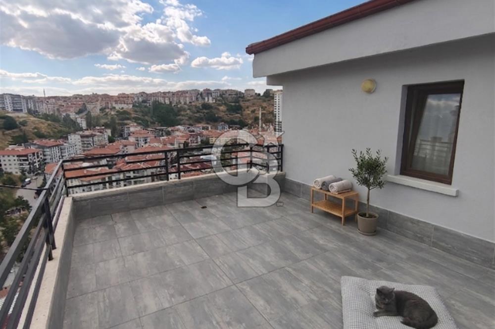 Çankaya'da Teraslı, Çift Girişli 4+1 Dubleks Daire