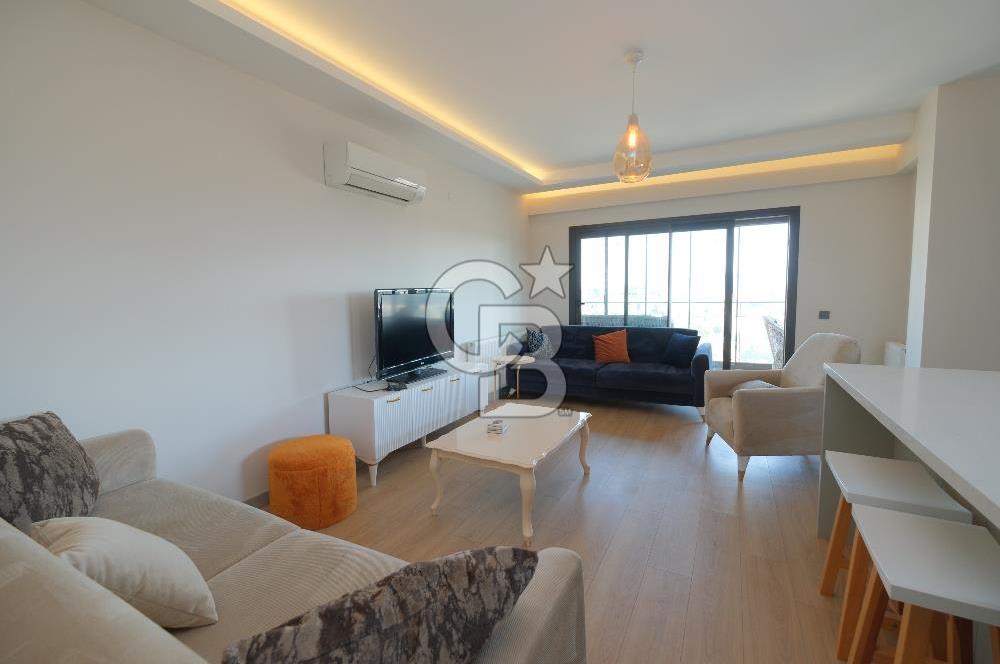 ÇİĞLİ GREEN PARK SİTESİNDE 2+1 TERASLI FULL EŞYALI KİRALIK DAİRE